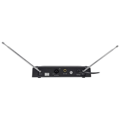 RPG15 15" Powered Active 1000w PA Speaker w/Dual Wireless Mics