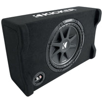 KICKER 48CDF124 Comp12 12" 300w Down Firing Car Subwoofer in Sub Box Enclosure