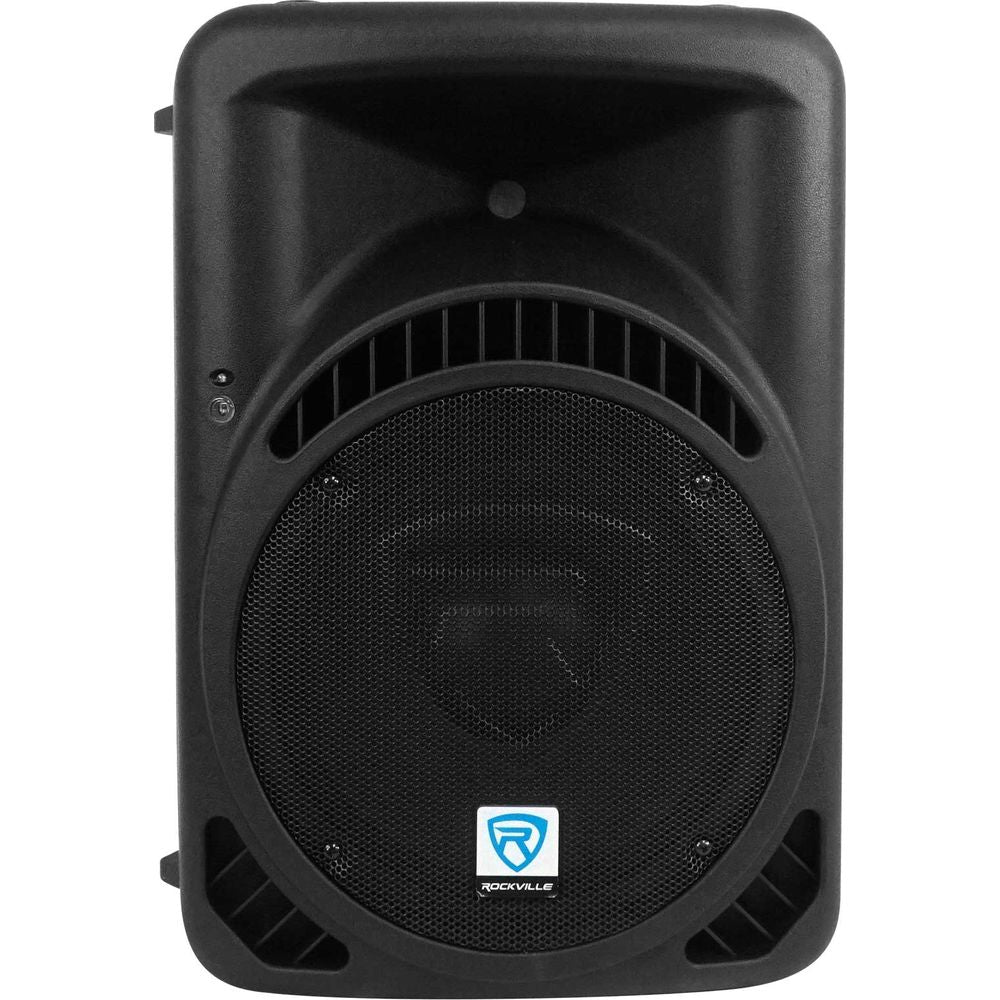2 RPG12BT 12" Powered 800W Wireless Link DJ Speakers, Bluetooth+Totems