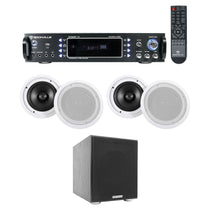 RPA60BT 4-Pack + HC85 White In-Ceiling Speakers Bundle