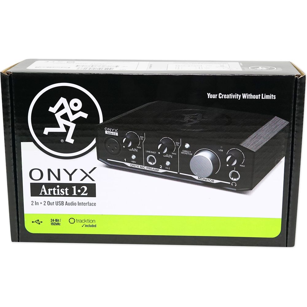 Onyx Artist 1.2 USB Interface with Studio Mic, Headphones and Isolation Shield