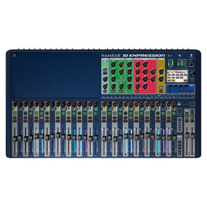 Soundcraft Si Expression 3 Console Digital 32-Channel Live Mixer+DLM12S Speakers