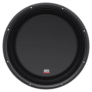 MTX 3512-04S 12" 600 Watt Shallow Mount Car Audio Subwoofer Slim Sub SVC 4-ohm