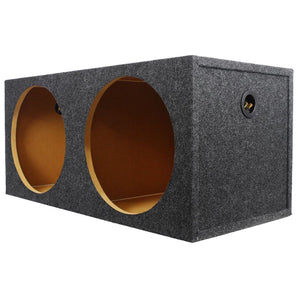 (2) Rockville K5 W15K5S2 15" 2000 Watt Car Subwoofers+Sealed Sub Box Enclosure