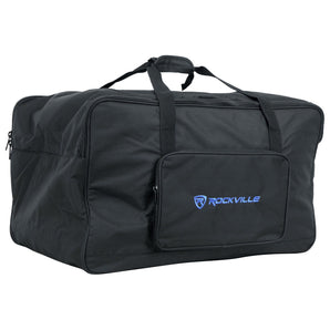 Rockville TB12 Padded Speaker Bag Carry Case For 12" DJ PA Speakers+Stand