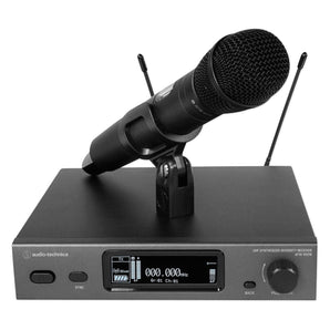 Audio Technica ATW-3212/C710EE1 Wireless Handheld Mic+Tower Home Theater Speaker