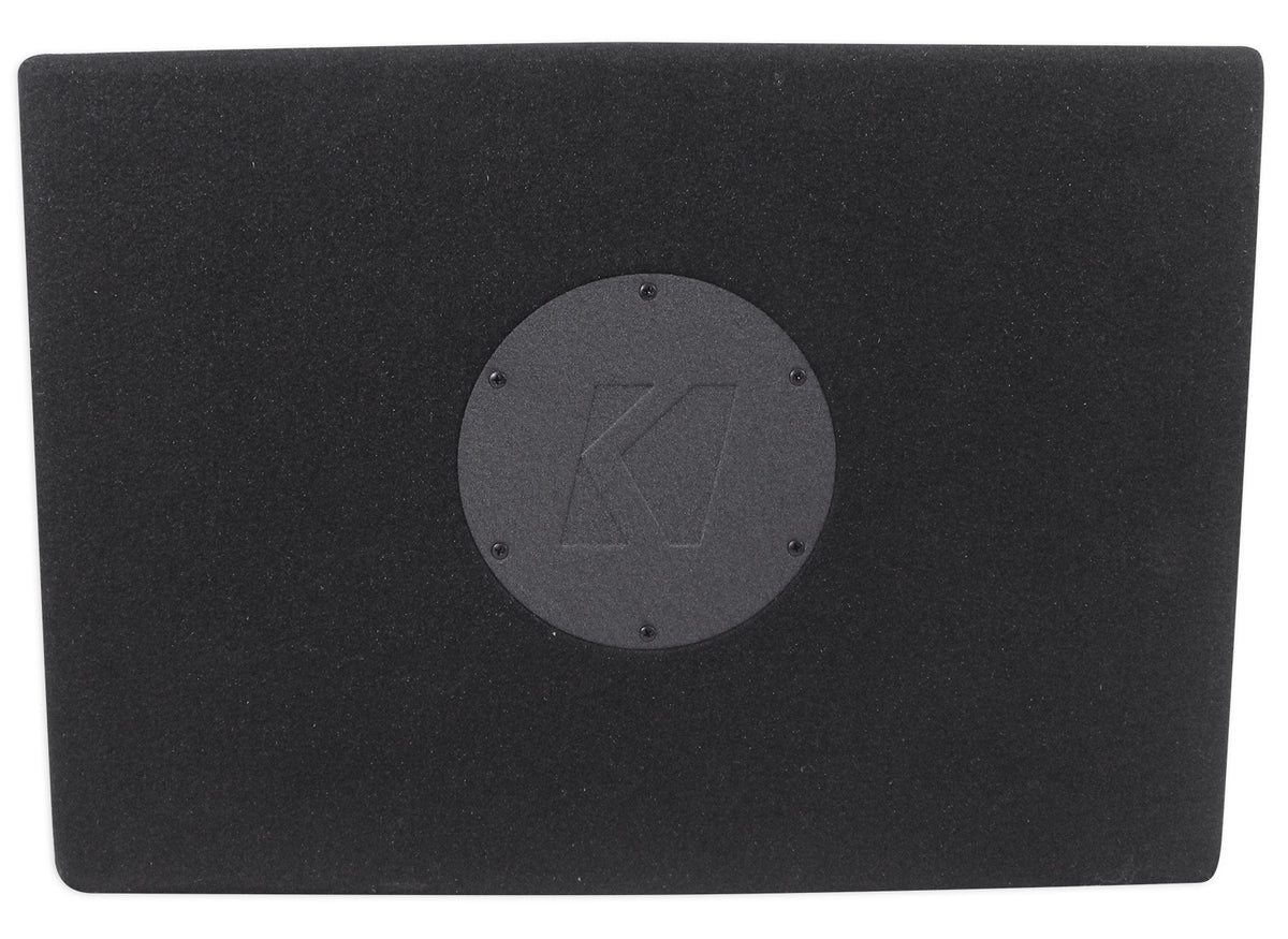 43TC104 Comp 10" Subwoofer in Sub Box Enclosure with Amplifier and Amp Wire Kit