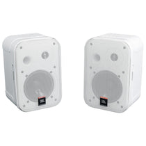 Pair JBL C1PRO-WH Control 1 PRO White 5.25" Wall Mount Home/Commercial Speakers