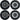 (4) Crunch CS653 6.5" Car Audio 3-Way Speakers 300 Watts Max 6 1/2" Inch