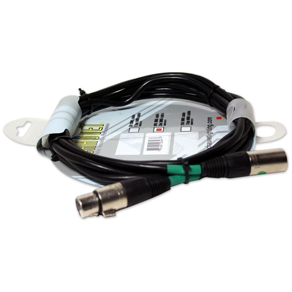 DMX3P10FT 3-Pin DMX Cable, 10 ft (2-Pack)