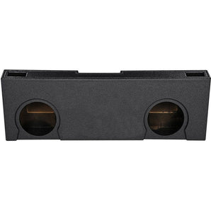 Dual 10" Vented Ported Subwoofer Sub Box Enclosure For 07-13 GMC/Chevy Crew Cab