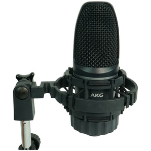 AKG C3000 Large Diaphragm Studio Recording Condenser Microphone Mic w/Shockmount