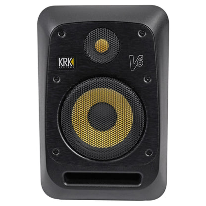 (2) V6S4-NA 6" Powered Studio Monitors + Stands + Pads + Headphones + Mic + Shield