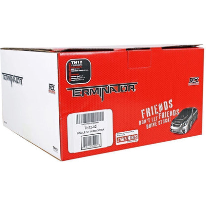 MTX Terminator TN12-02 12” 400 Watt 2 Ohm Car Audio Subwoofer Sub TN1202