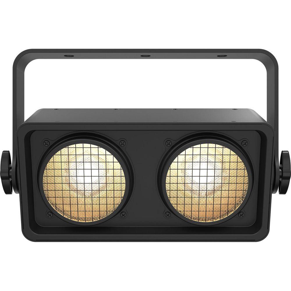 (2) Shocker 2 Blinder Lights + ROCKHAZE 700 Haze Machine Bundle