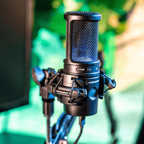 Audio Technica AT2020USB-X Recording/Streaming USB Studio Microphone+Shockmount