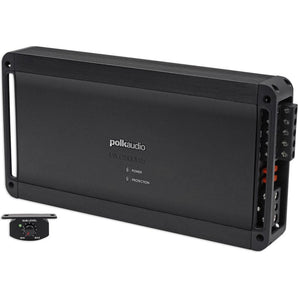Polk Audio PAD5000.5 5-Channel 900w RMS 2-Ohm Car Amplifier+Amp Kit PA D5000.5