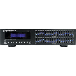 Rockville Home Theater Bluetooth Receiver+Equalizer EQ+(4) 6.5" Ceiling Speakers