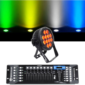 Chauvet DJ SlimPar Pro H USB D-Fi RGBAW+UV LED Par Can Wash Light+DMX Controller