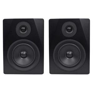 Pair Rockville APM5B 5.25" Gaming Twitch Streaming Computer Speakers Monitors