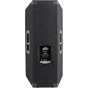 (2) Peavey PV112 12" 1600w Live Sound Speakers+2) Stands+2) Cables+Carry Case