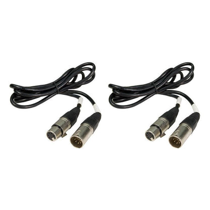 DMX5P5FT 5-Pin DMX Cable, 5 ft (2-Pack)