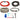 Rockford Fosgate RFK8X Complete 8 Gauge Amplifier Wire Installation Kit-100% OFC