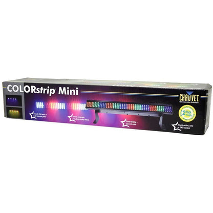 2 COLORSTRIP MINI LED Multi-Colored DJ Light Bar Effect Color Strips + Bag