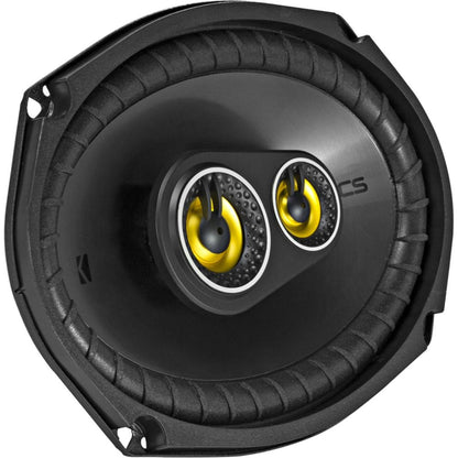 (2) kicker CSC693 6x9" 360° Degree Swivel Chrome Wakeboard Tower Speakers