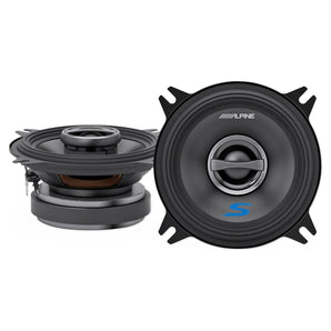 Alpine 140w Front Factory Speaker Replacement Kit For 1987-1995 Jeep Wrangler YJ