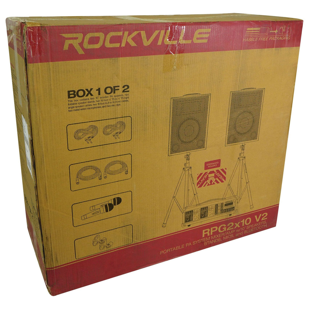 RPG2X10 + Dual UHF Wireless Microphones Bundle
