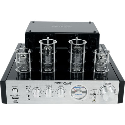 BluTube Tube Amplifier/Home Theater Bluetooth Receiver + (2) 4" Speakers