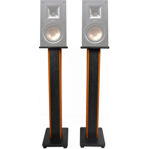(2) 36" Bookshelf Speaker Stands For Klipsch R-15PM Bookshelf Speakers
