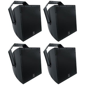 4 JBL AWC159 15" 300w Indoor/Outdoor 70V Black Surface Mount Commercial Speakers