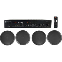 RCS80-1 + CC80T Black 4-Pack