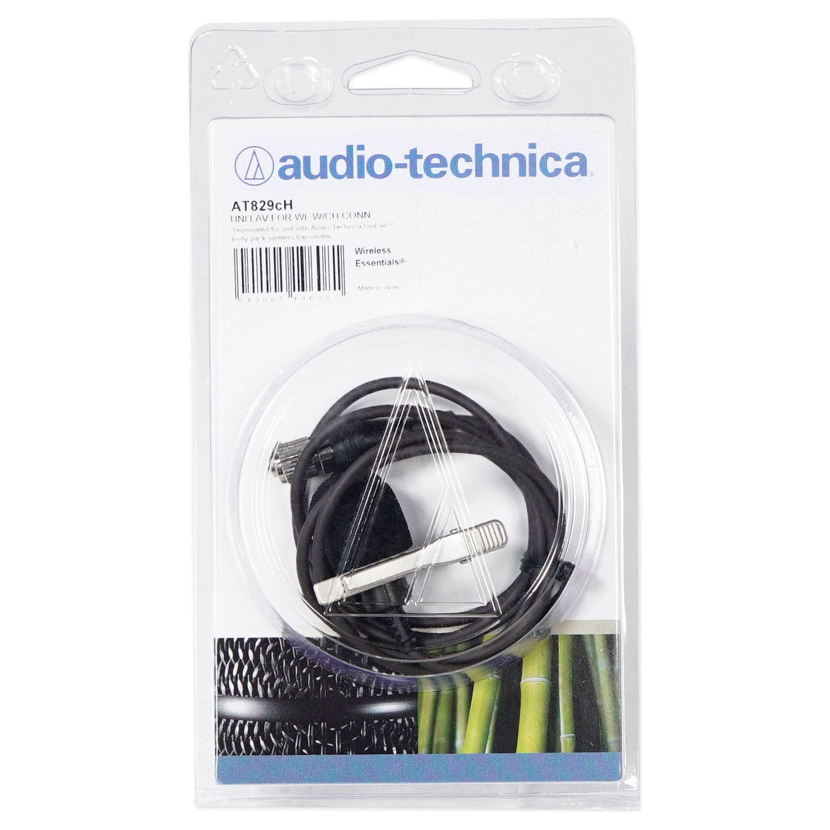 Audio Technica AT829CH Lavalier Microphone Mic For Series 3000+5000 Transmitters