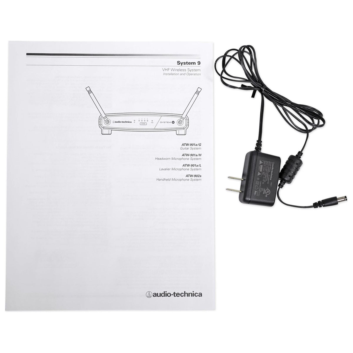 Audio Technica ATW-901a/H Wireless Headset Microphone Mic 169.505 - 171.905 MHz