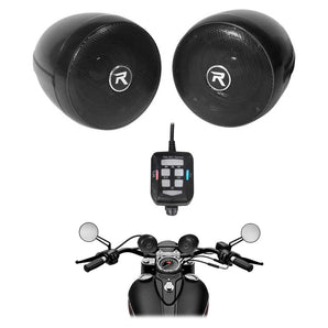 Rockville RockNRide 3" Motorcycle Audio System+Speakers+Bluetooth Controller