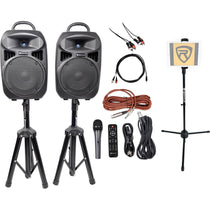 8" Android/iPhone/iPad/Laptop/TV Youtube Karaoke Machine/System+Stand
