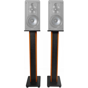 (2) 36" Bookshelf Speaker Stands For Sony SSCS5 Bookshelf Speakers