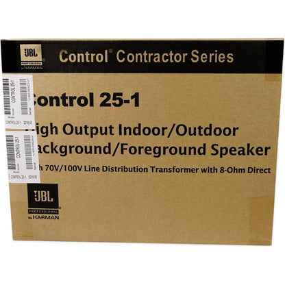 Control 25-1 5.25" 70V Wall-Mount Speakers (Set of 4)