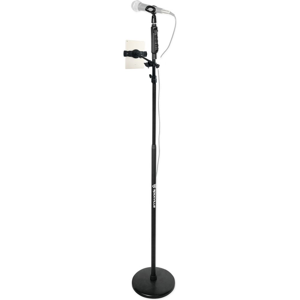RVMIC4 V2 Mic Stand + iStand 44 Clamp Mount Bundle