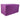 (2) Auralex LENPUR-HP LENRD Purple 4 Pack Studiofoam Bass Traps
