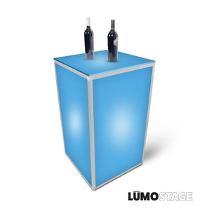 ProX XSA-2X2-42 Lumo/Acrylic Stage 2'x2'x42" Dance Floor Cube Light Box Section