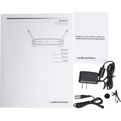 Audio Technica ATW-901a/L Wireless Lavalier Microphone Mic 169.505 - 171.905 MHz