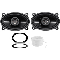 4x6" Front Factory Speaker Replacement Kit for Jeep Wrangler TJ (2003-2006)