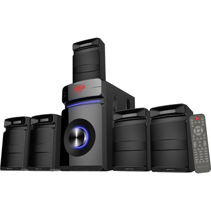 RKI60 Dual UHF Mics + HTS45 5.1 Home Theater Bundle