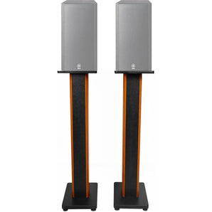 (2) 36" Bookshelf Speaker Stands For Yamaha NS-B310BL Bookshelf Speakers
