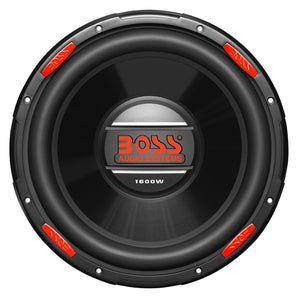 (2) Boss Audio AR120DVC 12" 1600w DVC Car Subwoofers+Sealed Sub Box Enclosure