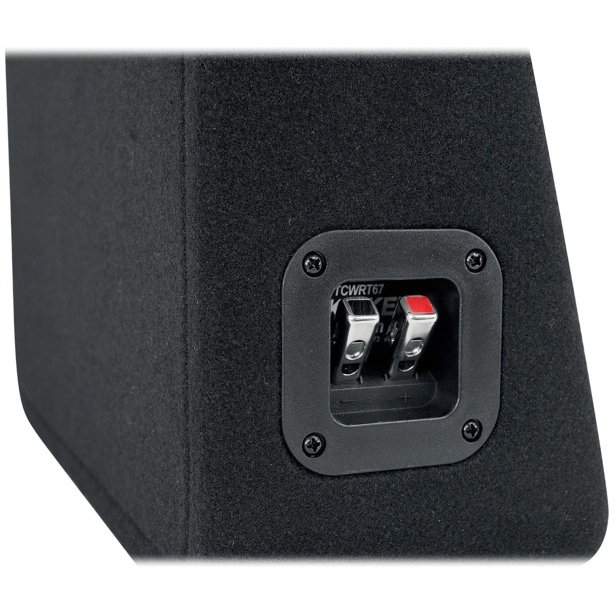 48TCWRT672 6.75" Subwoofer + Amplifier + Wire Kit Bundle
